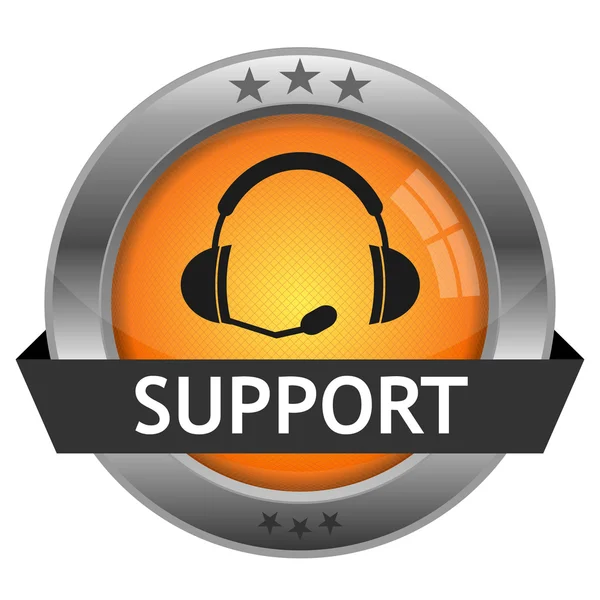 Support de bouton vectoriel — Image vectorielle