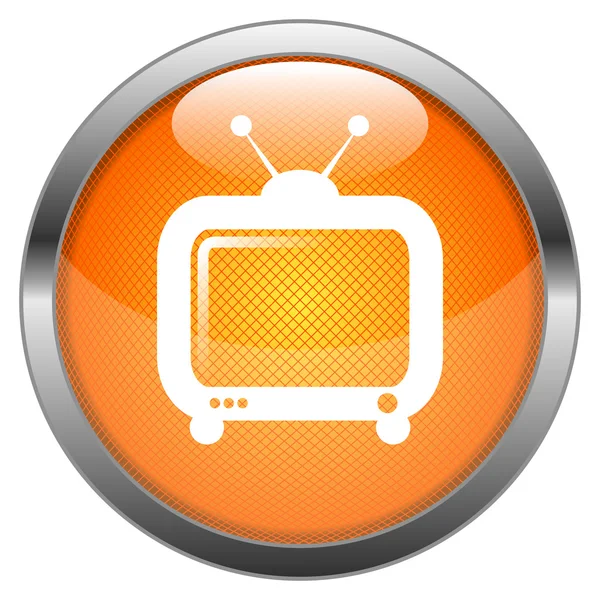 Vector knop tv — Stockvector