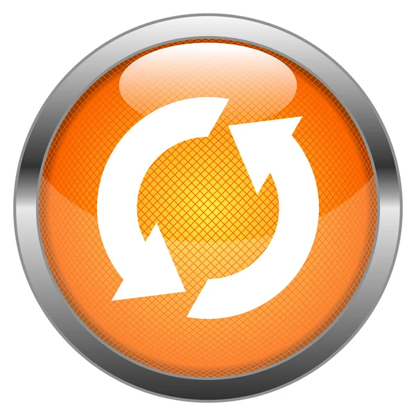 Rechargement du bouton vectoriel — Image vectorielle