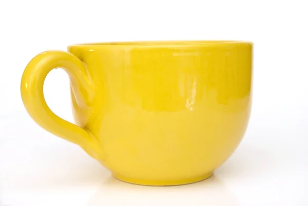 黄色のカップ ストック画像