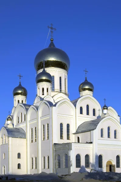 Vit ortodoxa kyrkan — Stockfoto