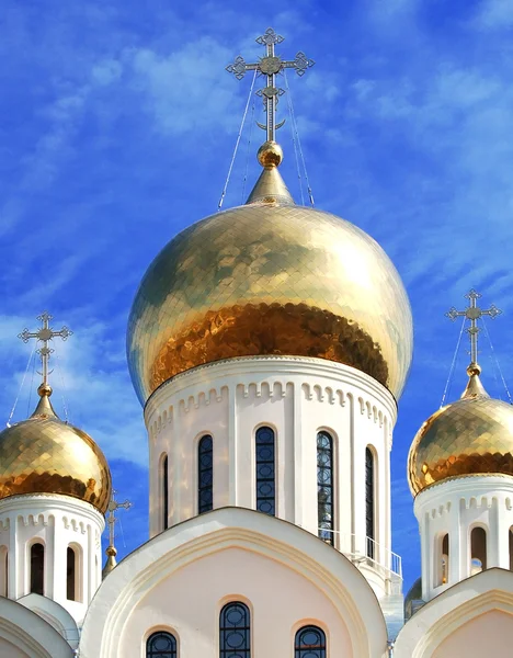 White orthodox church — Stock Photo, Image