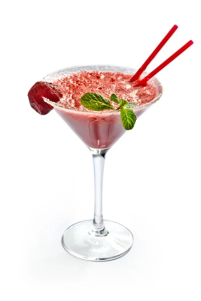 Erdbeer-Margarita-Cocktail — Stockfoto