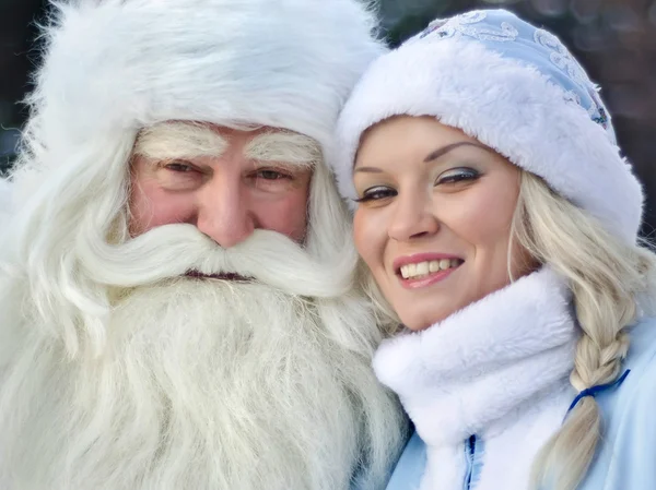 Ded Moroz (gelo del padre) — Foto Stock