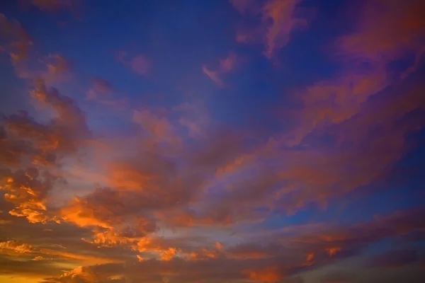 Céu ao pôr do sol — Fotografia de Stock