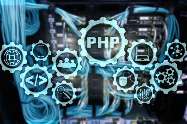 Php Programming Language Developing Programming Coding Technologies Cyber Space Concept — Stock Photo, Image