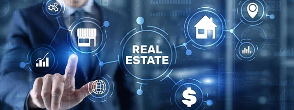 Fastighetskoncept. Köpa fastigheter för företag eller liv — Stockfoto