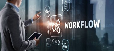 Çalışma Akışı Tekrarlanabilirlik Sistematik Bütünleşme Süreci. İş Teknolojisi İnternet