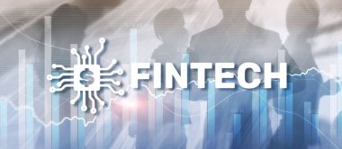 Fintech Finansal Teknoloji Yatırımı Karışık Medya İş Konsepti