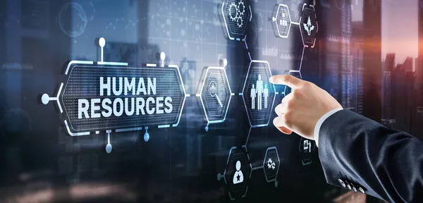 Human Resources Hiing Job Occupation Concept. Geschäftstechnologie Internet — Stockfoto