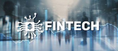 Fintech Finansal Teknoloji Yatırımı Karışık Medya İş Konsepti