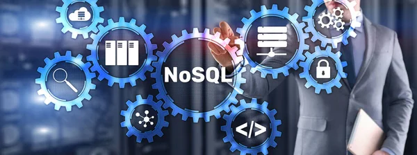 NoSQL-beginselen voor de implementatie van databankbeheermechanismen — Stockfoto