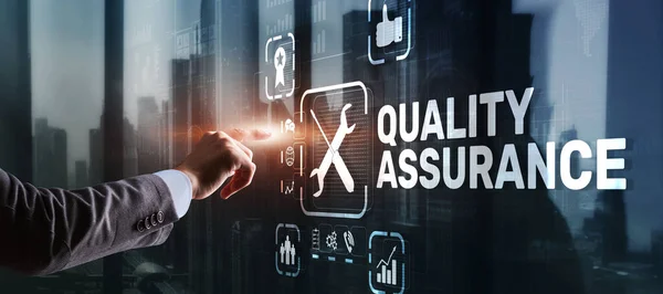 Assurance qualité ISO DIN Service Guarantee Standard Retail Concept — Photo