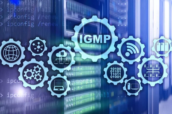 Igmp Concepto Protocolo Gestión Grupos Internet Tecnología Comunicaciones —  Fotos de Stock