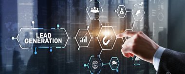 Lider Nesil. İş ürünleriniz ya da hizmetleriniz için müşteri bulmak ve tanımlamak. Finans kavramı.