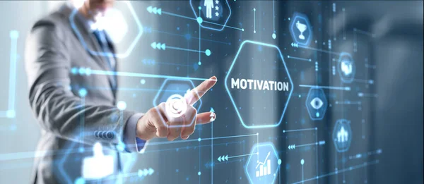 Motivation Finance Development Concept Achieving Any Goals — Stock Photo, Image