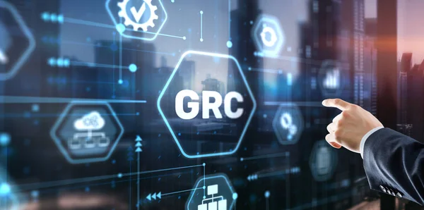 Grc Governance Risk Compliance Concept — Stock Photo, Image