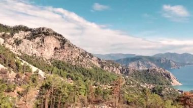 Turunc, Turkey. Top view of turkey region