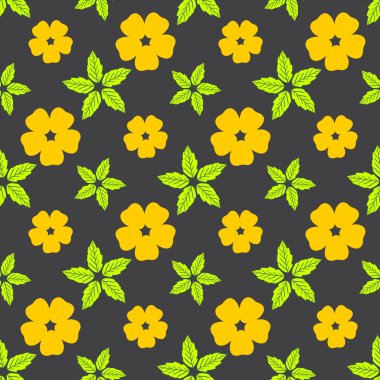 çiçek - Dikişsiz desen