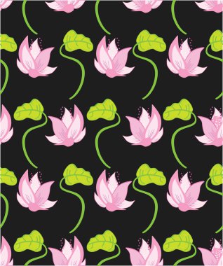 çiçek - Dikişsiz desen