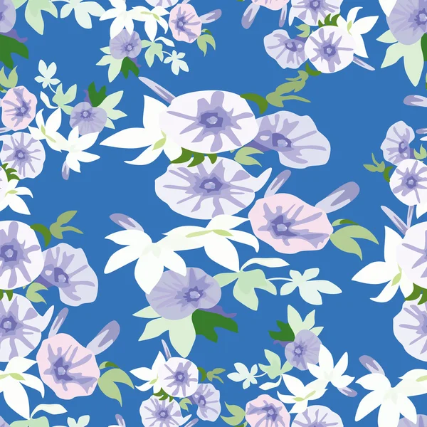 Kaart met bloemen — Stockvector