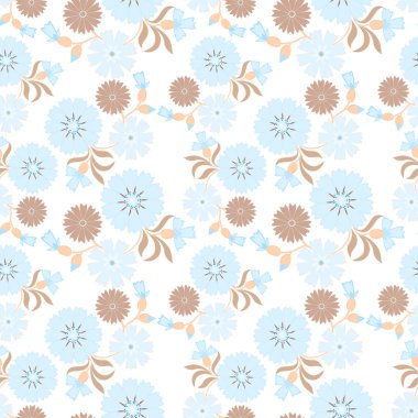 çiçek - Dikişsiz desen