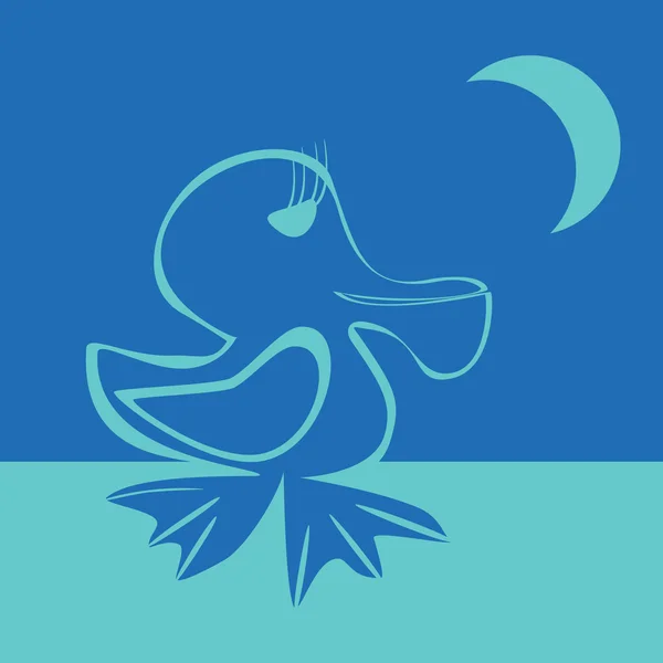 Oiseau — Image vectorielle