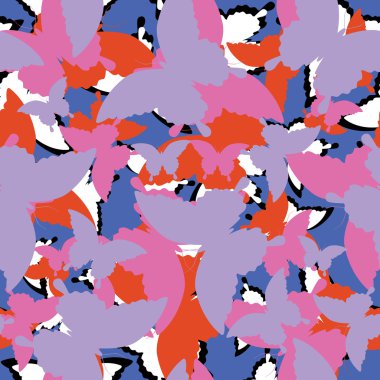 Метелик - безшовні візерунком