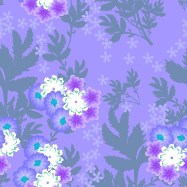 çiçek - Dikişsiz desen