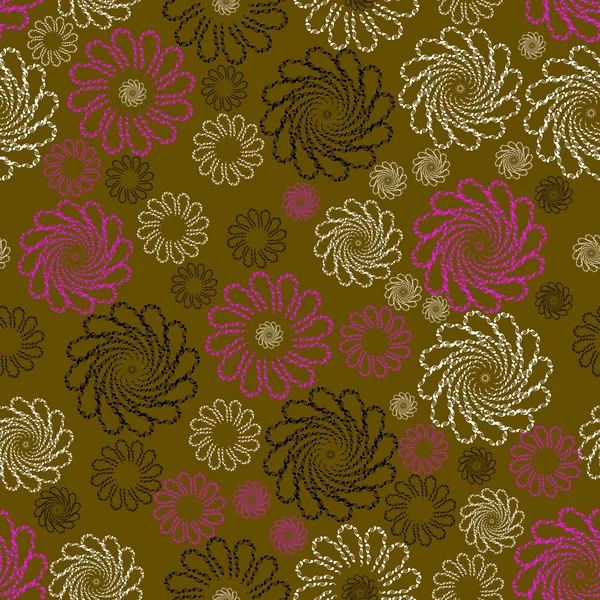 Floral - motif sans couture — Image vectorielle