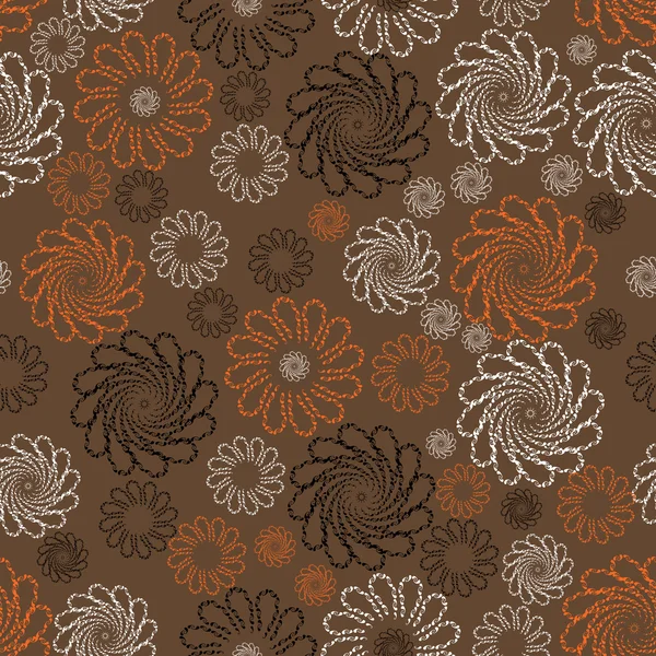 Floral - seamless pattern — Stock Vector