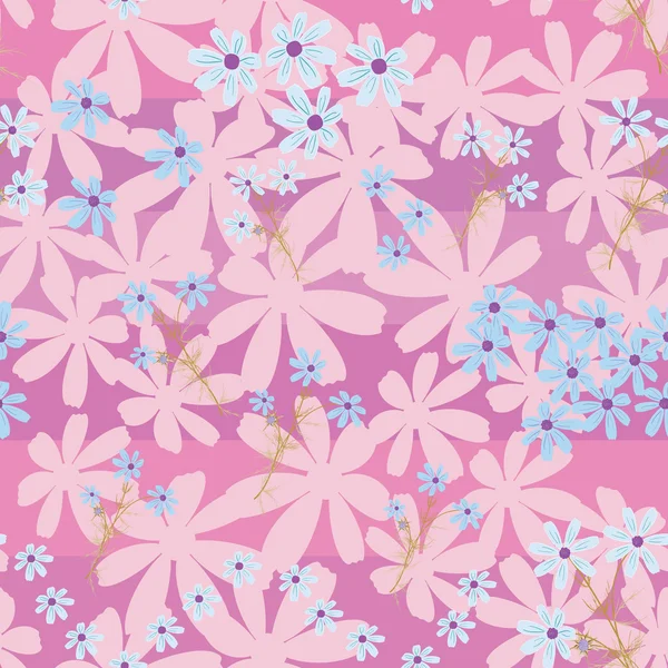 Floral - seamless pattern — Stock Vector