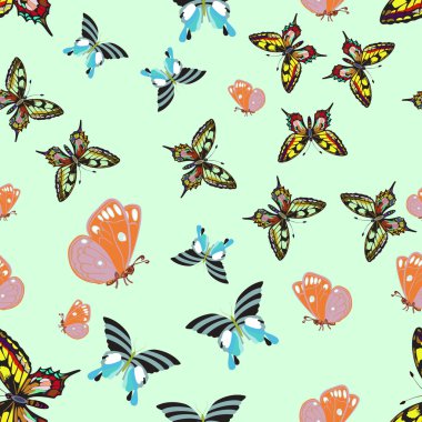 Kelebek kusursuz desen