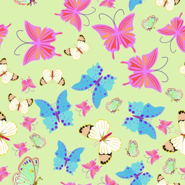 Метелик - безшовні візерунком