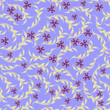 çiçek - Dikişsiz desen