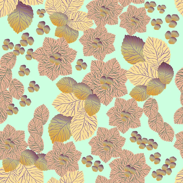 Floral - naadloze patroon — Stockvector