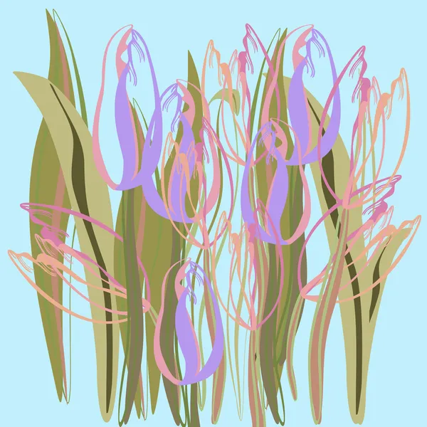 Blüten — Stockvektor