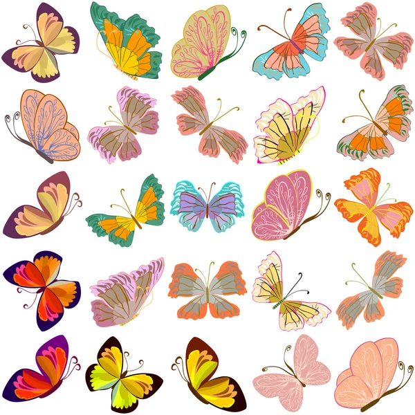 Mariposa.. — Archivo Imágenes Vectoriales