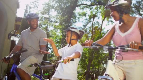 家庭单车健身 — 图库视频影像