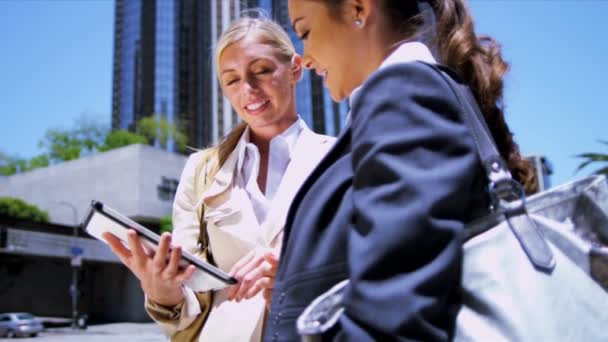 Dirigenti d'azienda di successo femminile — Video Stock