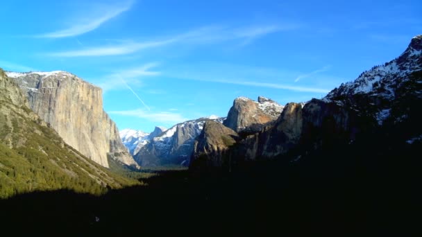 Yosemite Ulusal Parkı — Stok video