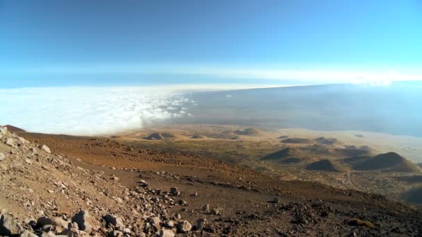 Paysage volcanique stérile — Video