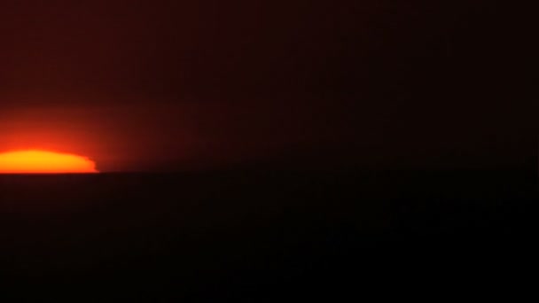 Период полного восхода солнца на Землю — стоковое видео