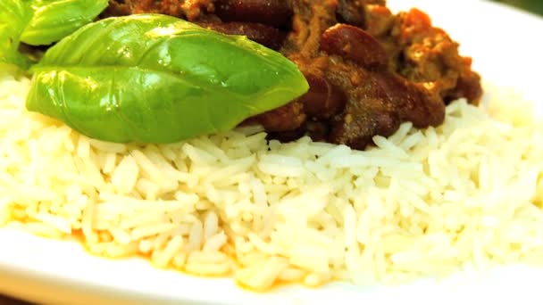 Geleneksel Meksika yemeği — Stok video