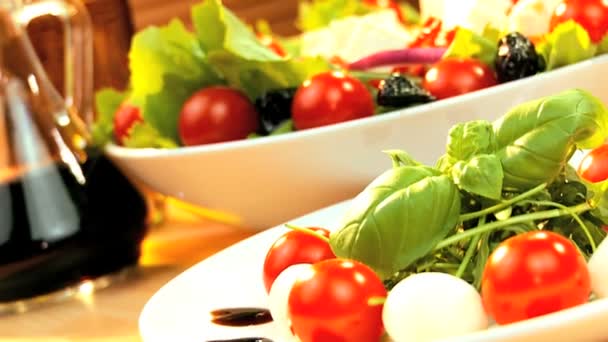 Salade saine & Huiles — Video