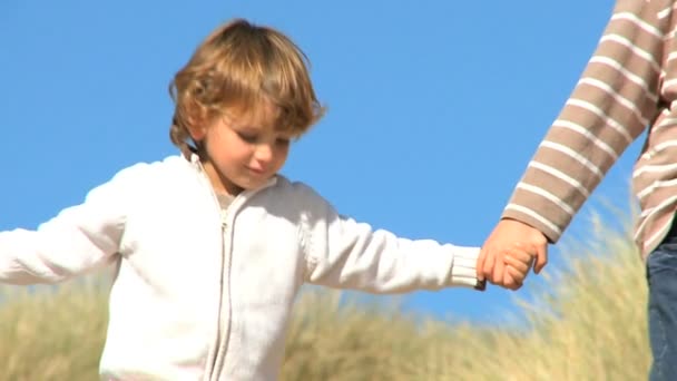 Father & Sons Time Together — Stock Video