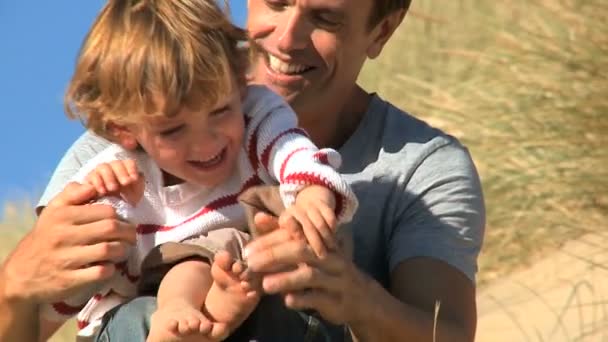 Padre y su Hijo — Vídeo de stock