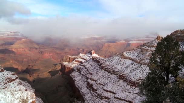 Grand Canyon téli — Stock videók