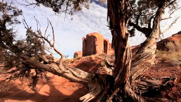 Beleza Cênica de Monument Valley, Arizona — Vídeo de Stock