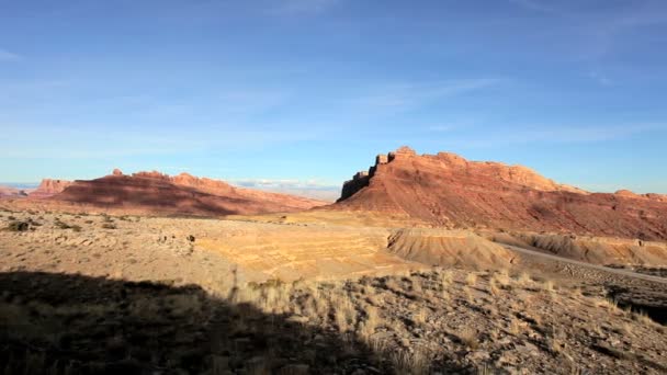 Parque Nacional en el Oeste Americano — Vídeo de stock